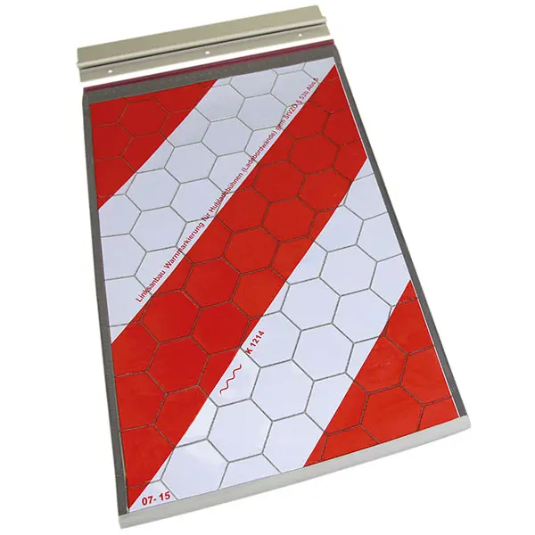 Warning flag full reflection left HACO 