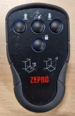 Fjernkontroll T60 Trådløs 4-Kanals Zepro Zepro