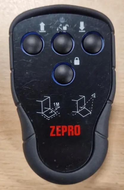 Fjernkontroll T60 Trådløs 4-Kanals Zepro Zepro 