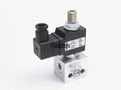 3/2-way solenoid valve; cable exit: abov Haldex
