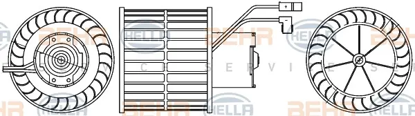 LAMP ZBL RH MD12/24                  2BM Hella 