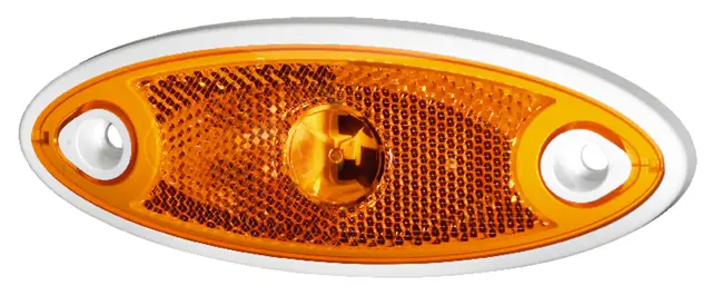LED Sidemarkeringslykt Gul 12v 1led Hella 
