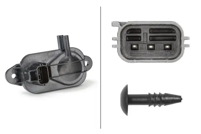SENSOR, EXHAUST PRESSURE             6PP Hella 