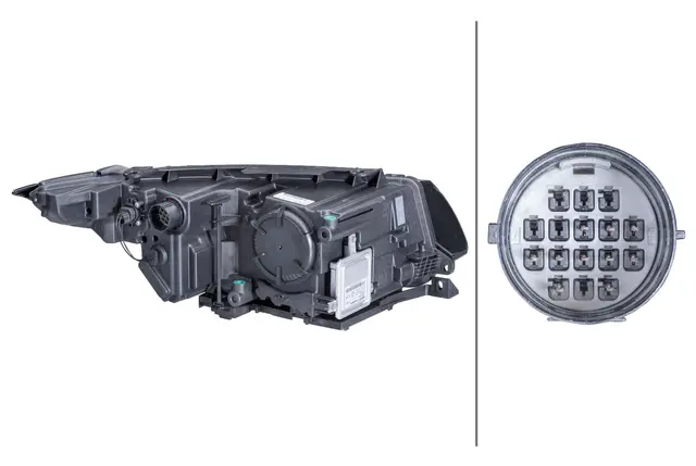 HEADLAMP ES A/F PO T LW LH MD12      1ZS Hella 