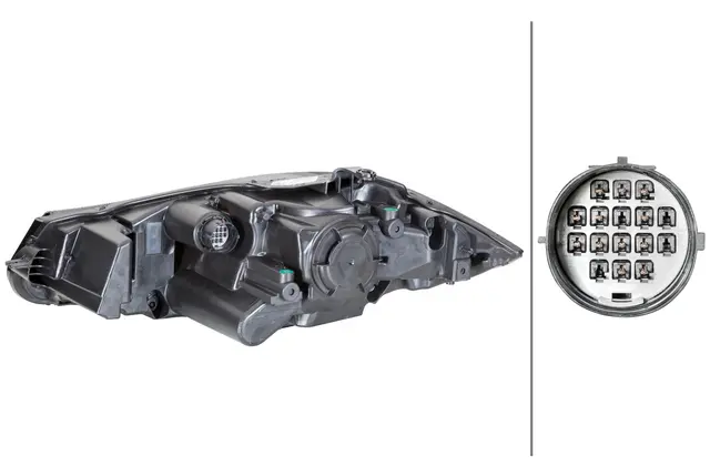 Hovedlampe, høyre Bixenon Jaguar XF Hella 