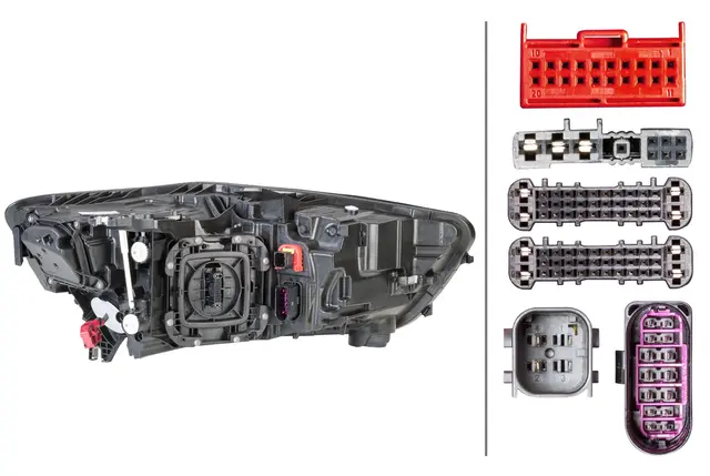 Hovedlyskaster AUDI LED Hella 