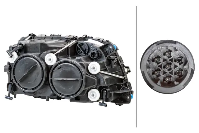 Lysk. Halogen MB Actros 03- Ve Hella 