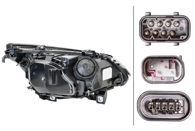 Bi-Xenon Lysk. BMW E60 07/03- Ve Hella 