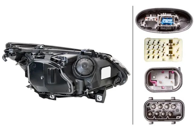Bi-Xen/H7 Lysk BMW E60/61 01/05-03/07 Ve Hella 