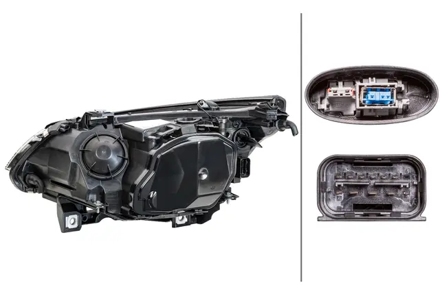 Lysk. Bi-Xenon BMW E60 Hø Hella 
