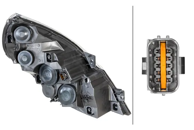 HEADLAMP FF-ES A/FPO T BL LH MG12    1ER Hella 