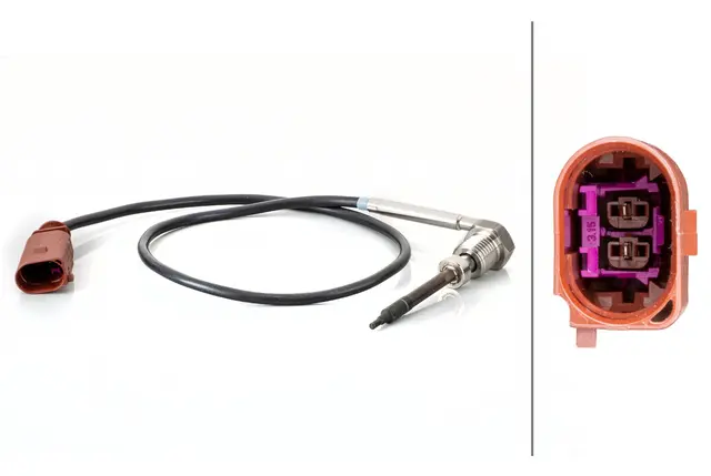 SENSOR, EXHAUST GAS TEMPERATURE      6PT Hella 