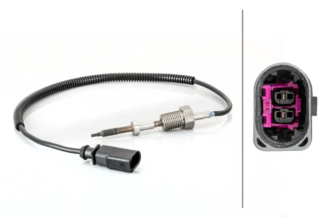 SENSOR, EXHAUST GAS TEMPERATURE      6PT Hella 