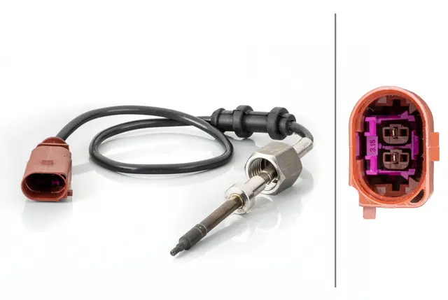 SENSOR, EXHAUST GAS TEMPERATURE      6PT Hella 