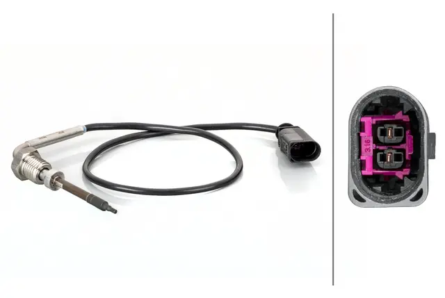 SENSOR, EXHAUST GAS TEMPERATURE      6PT Hella 
