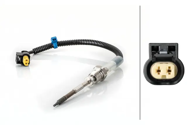 SENSOR, EXHAUST GAS TEMPERATURE      6PT Hella 