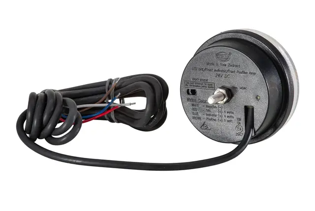 LED markering og blink foran Hella 