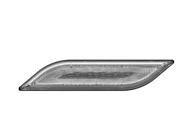 Blinklys  LED  venstre bak Shapeline Hella 