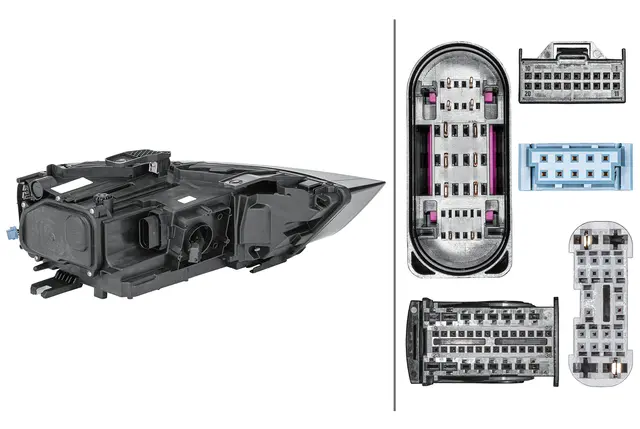 HL LED-ES A/F BL T LH MD12           1EX Hella 