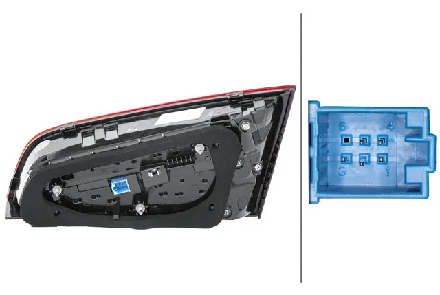 REARLAMP S BL ZR NES  LH             2SV Hella 