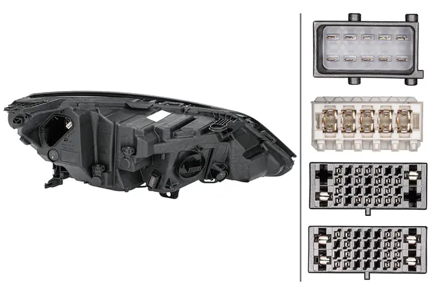 HL LED  ES A F BL T PO CO LW LH MD   1EX Hella 