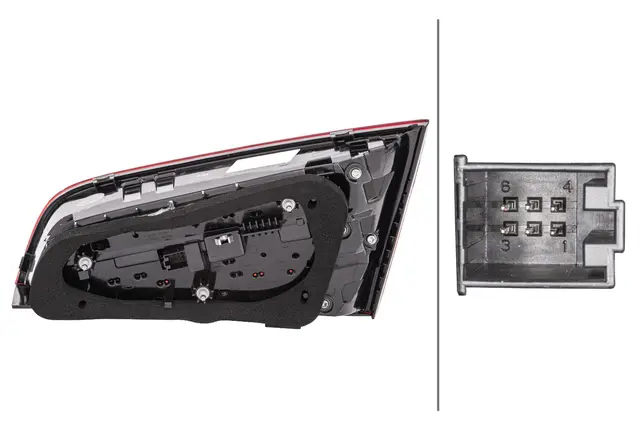 REARLAMP S BL ZR NES  LH             2SV Hella 