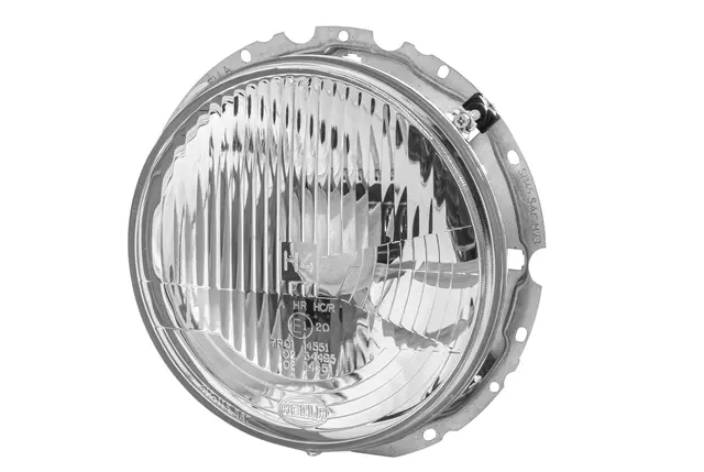 Lysk. H4 MB W460 herdet glass Hella 