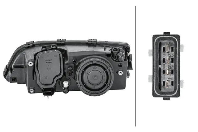 HEADLAMP RH                          1AH Hella 