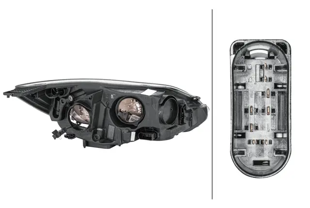 Hovedlyskaster Venstre Halogen Hella 