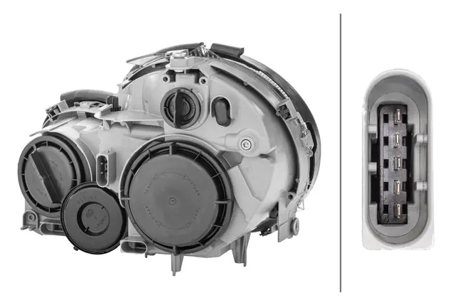 Lysk. H7 MB C180-320 W203 03/01- Hø. Hella 
