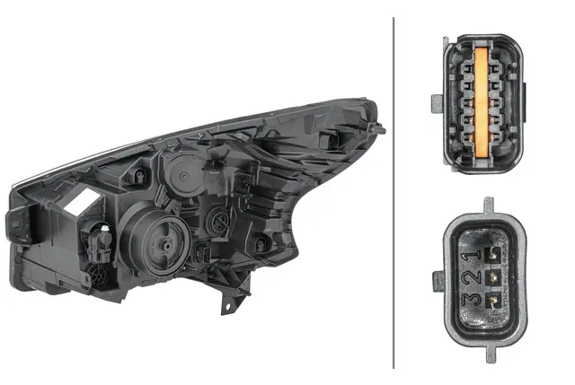 HL FF-ES FA BL TPO LED LW RH MG12    1EE Hella 