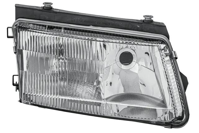 Lysk. FF-H7/H4 høyre Passat B5 10/96- Hella 