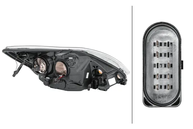 Hov.lysk.vs,halogen,Ford Focus 04-09 Hella 