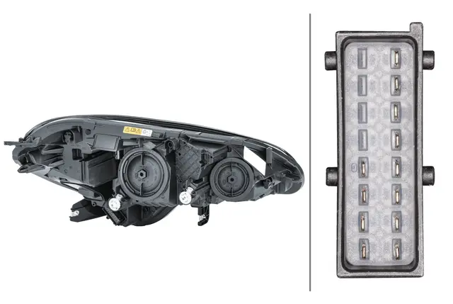 Hovedlampe  venstre Hella 