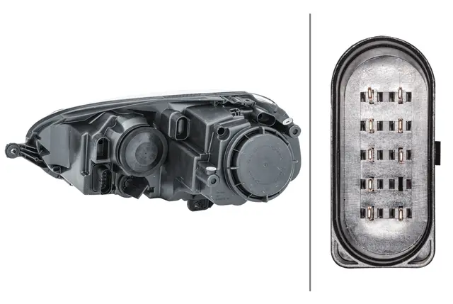 Hovedlampe Golf V Hella 