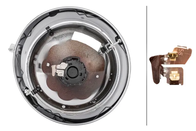 HEADLAMP ES FAPO CR                  1A8 Hella 