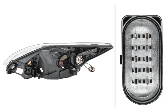 Hov.lysk,hs,halogen,Ford Focus 04-09 Hella 