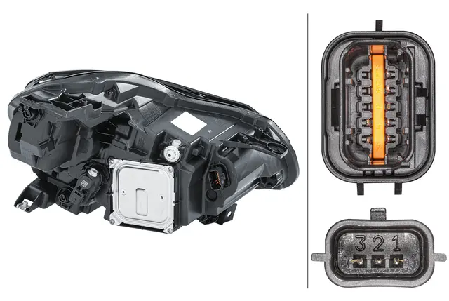 HL LED ES FF A F BL T PO MD12 LH     1EX Hella 