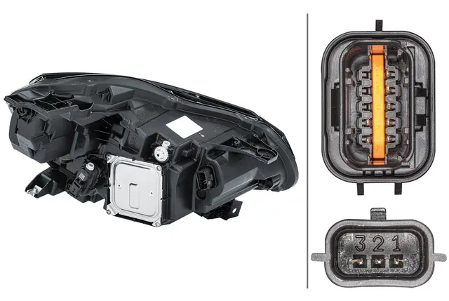 HL LED ES FF A F BL T PO MD12 LH     1EX Hella 