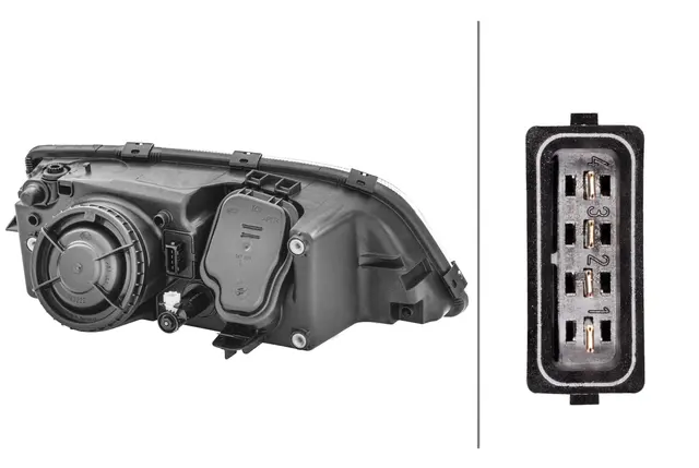 HEADLAMP LH                          1AH Hella 