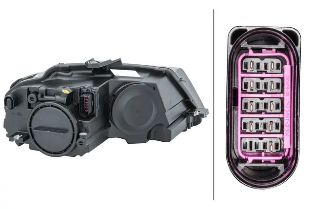 Lysk. Halogen Audi A3 Ve Hella 