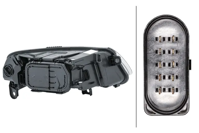 Lysk. Halogen Audi A6 Ve Hella 