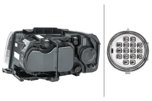 Hovedlampe  LED Høyre Landrover Freeland Hella 