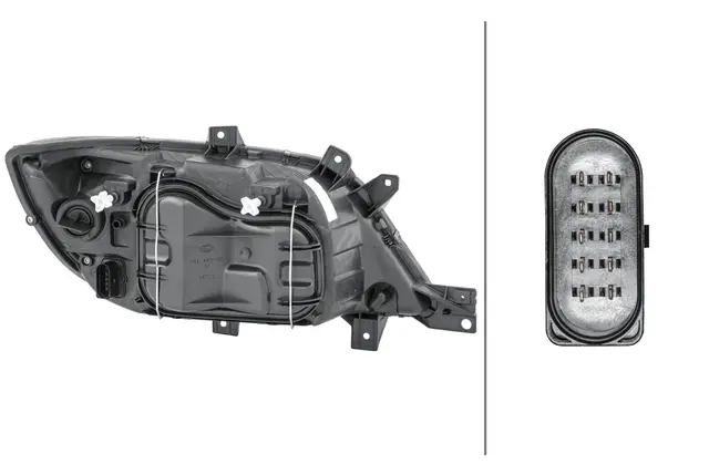 hovedlyskaster venstre 12v - MB sprinter Hella 
