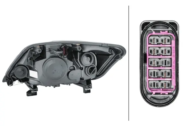 Lysk. Halogen Ford Kuga 08- Hø Hella 