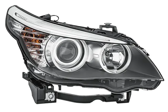 Lysk. Halogen BMW E60 Hø Hella 