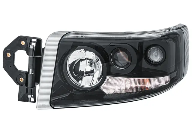 HEADLAMP DE-ES AFPO BL NW BLACK LH   1EL Hella 