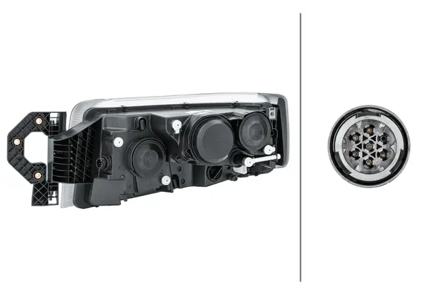 Hovedlyskaster høyre 24v Renault Hella 