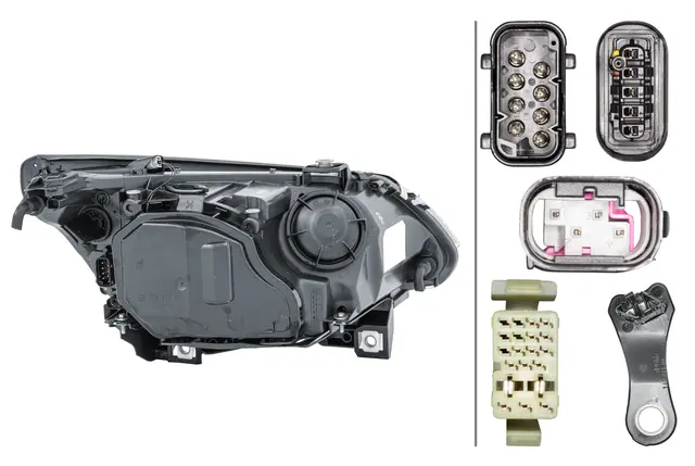 Bi-Xenon Lysk. BMW E60 07/03- Ve Hella 