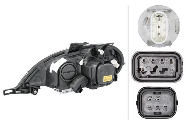 Bi-Xenon/H7 Lysk. MB ML 07/01- Hø Hella 